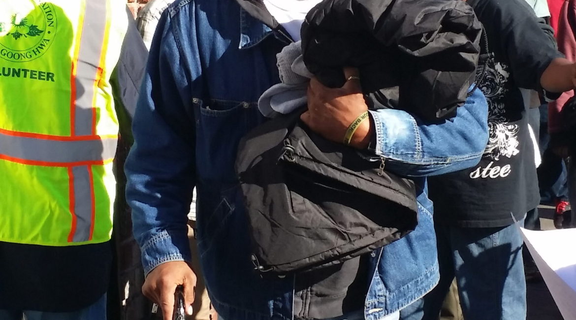 Winter Jacket Distribution for Homeless My Happy Village